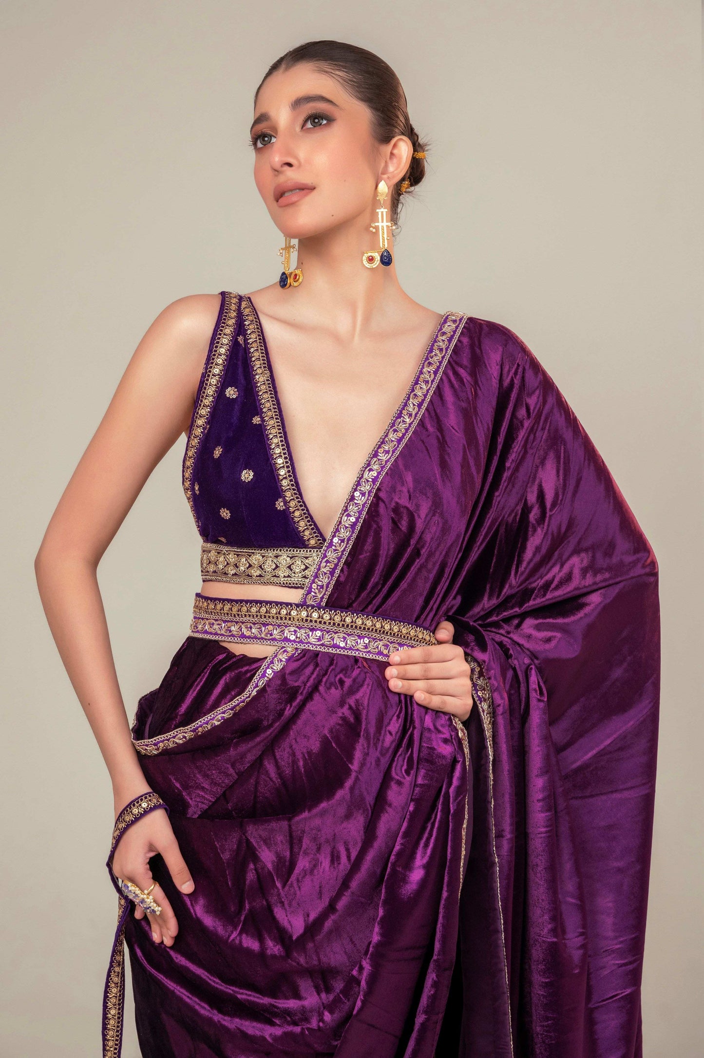 BERRY BLINK BLOUSE - 66Aura