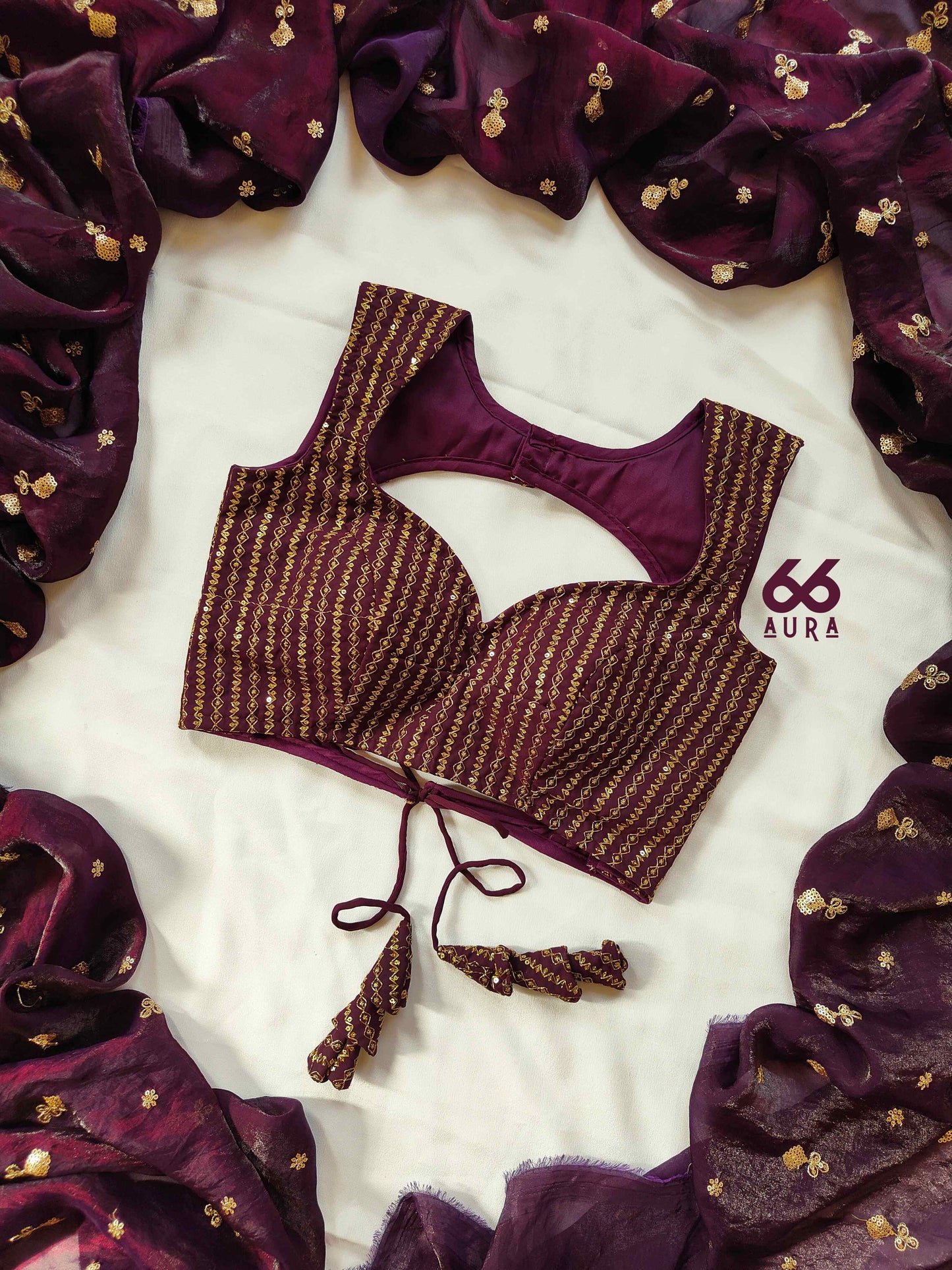 MULBERRY AURA SLEEVELESS BLOUSE