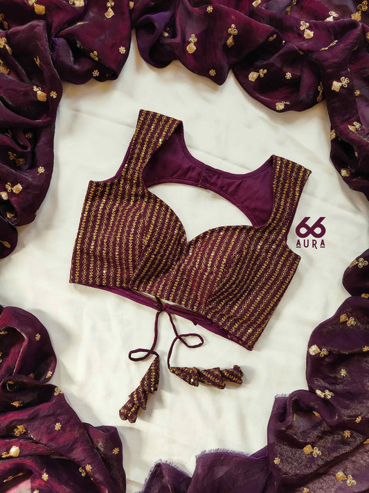 MULBERRY AURA SLEEVELESS BLOUSE