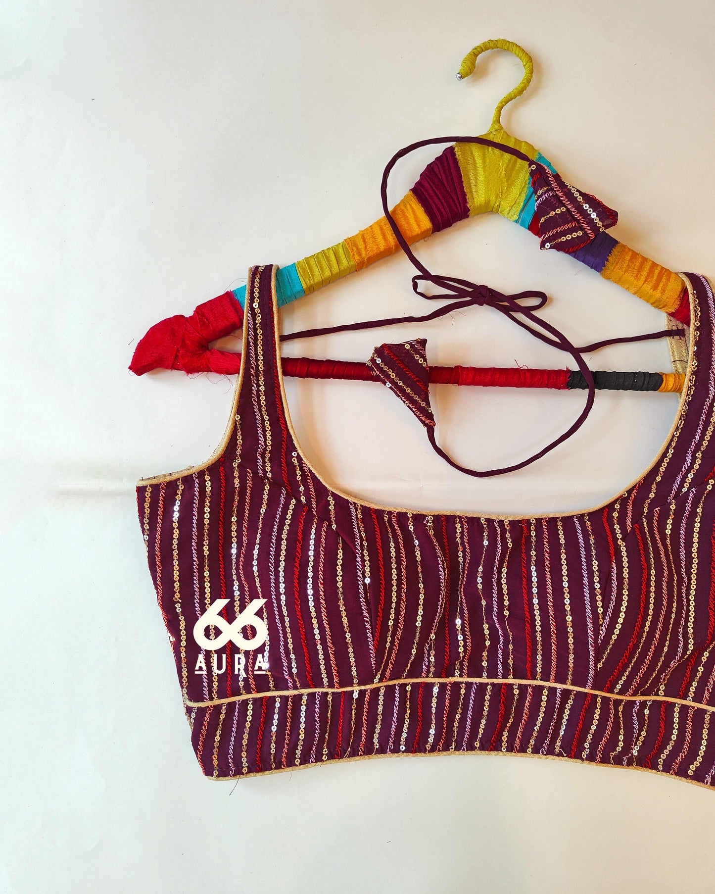 PLUM AURA SLEEVELESS BLOUSE