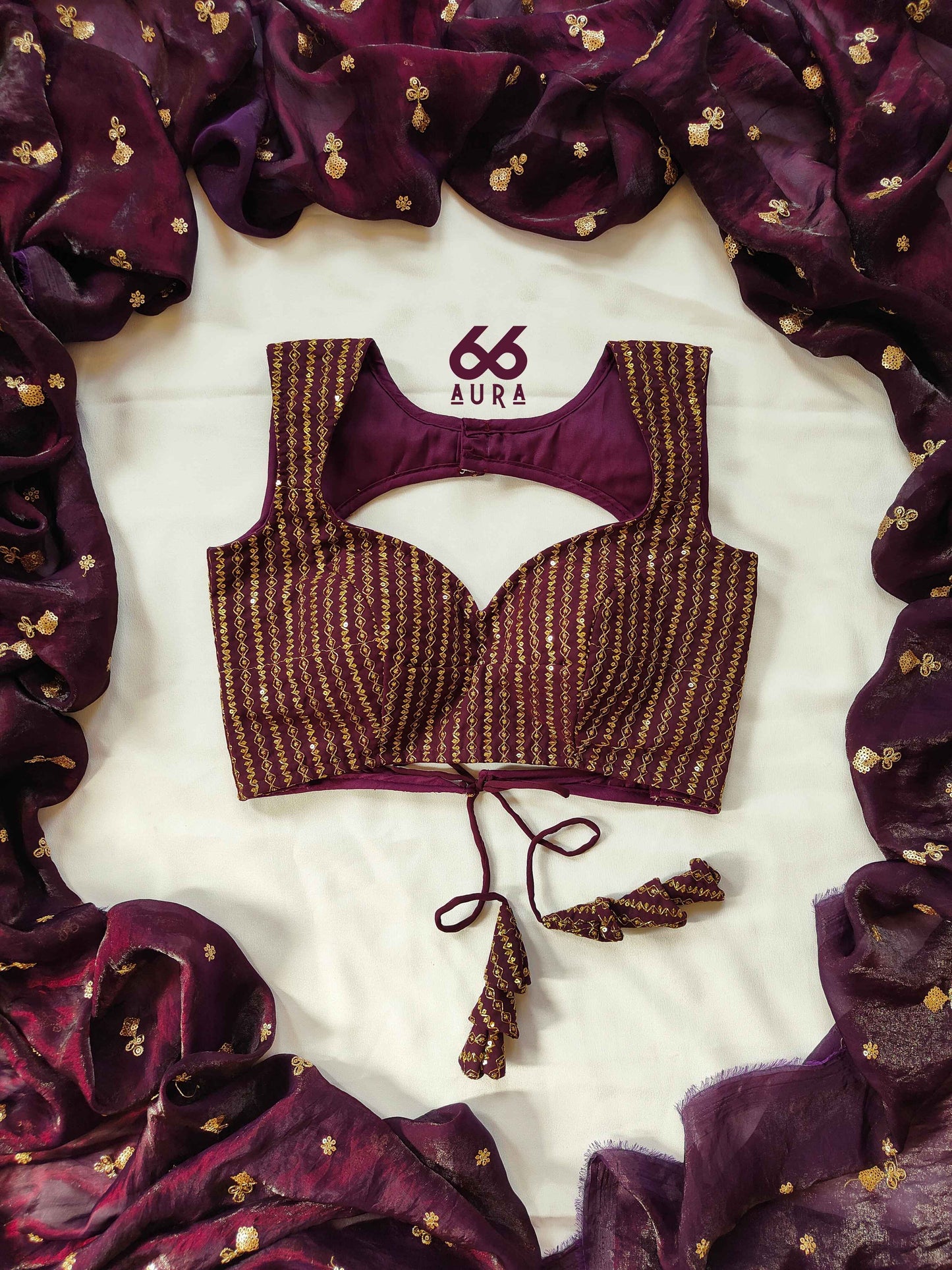 MULBERRY AURA SLEEVELESS BLOUSE