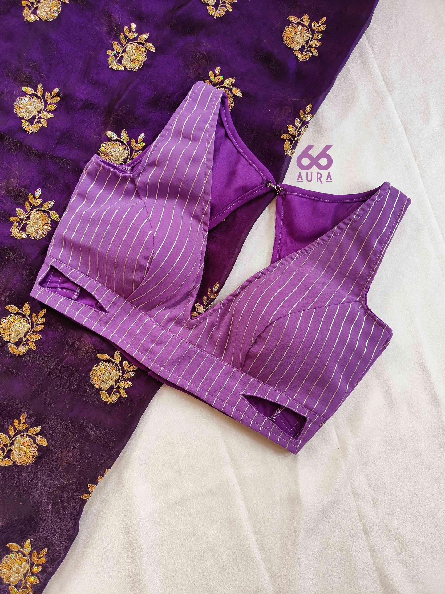 WISTERIA  AURA SLEEVELESS BLOUSE