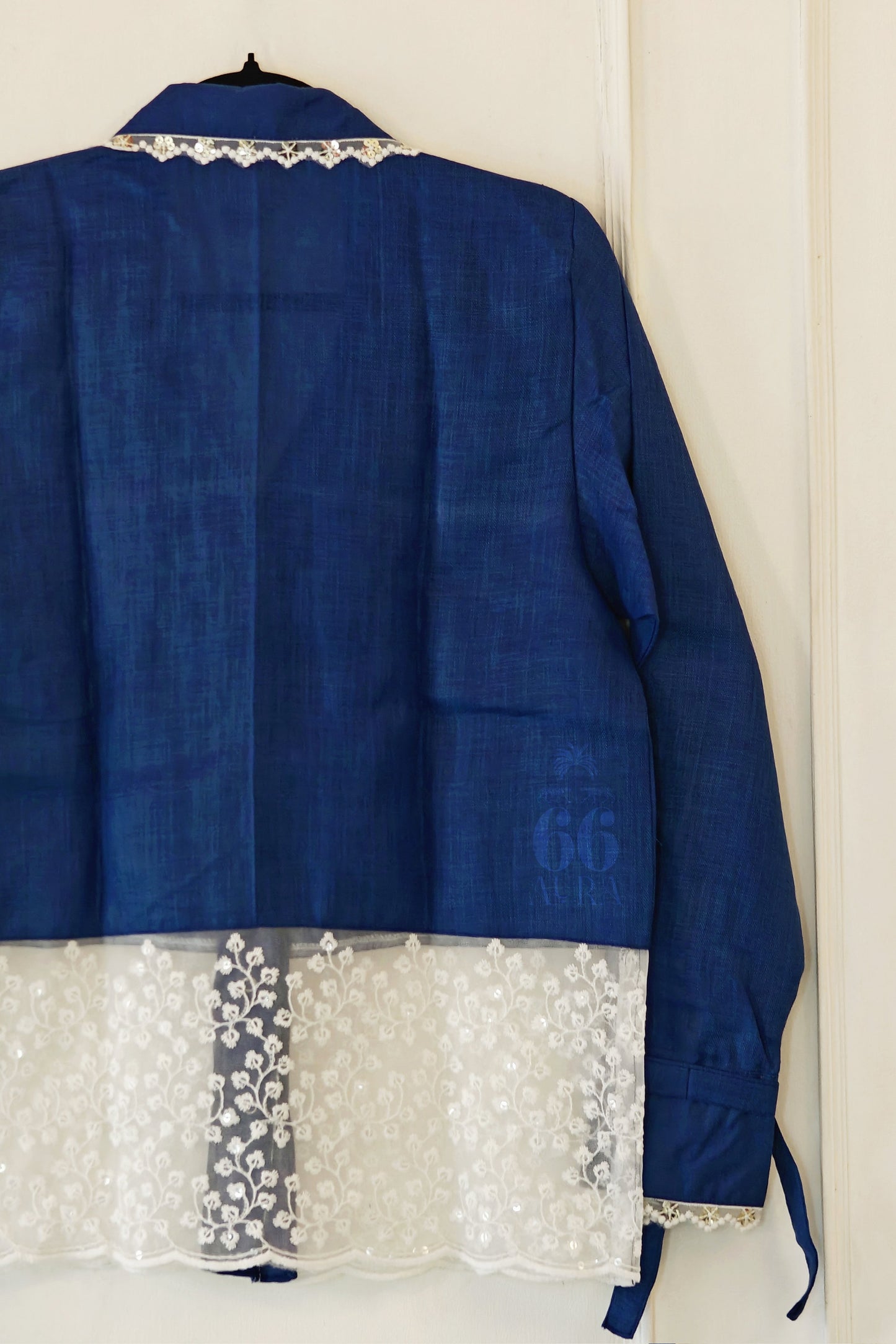 COBALT CRUSH OVERSIZED SHIRT
