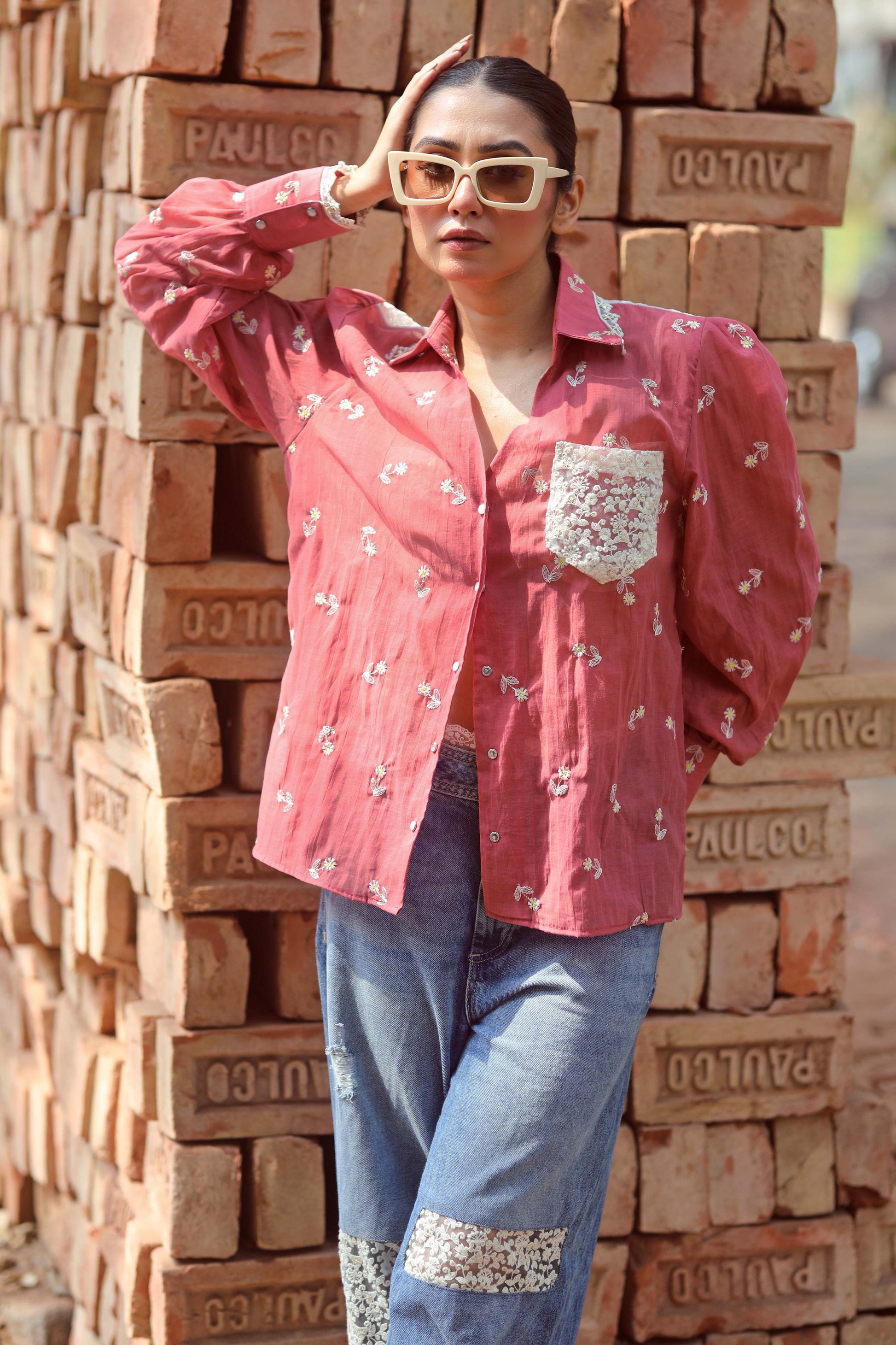 66aura cotton candy shirt featuring a soft, pastel-colored fabric with a casual fit and colorful cotton candy graphic.