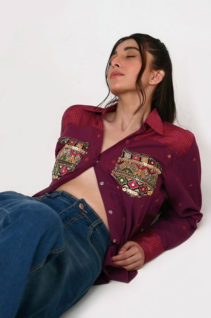 CODE CHERRY SHIRT - 66Aura