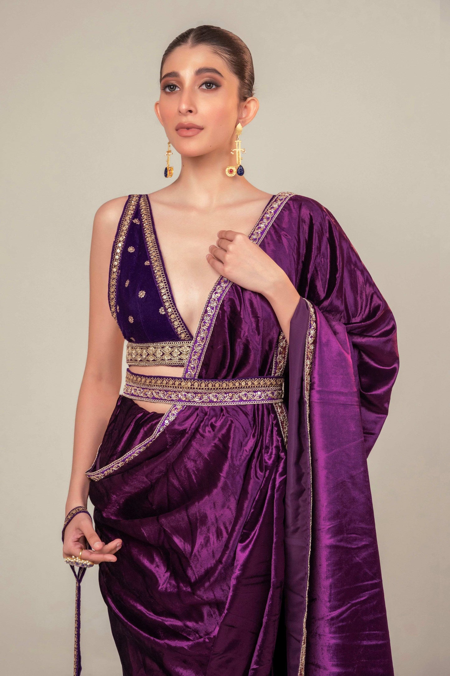 BERRY BLINK BLOUSE - 66Aura