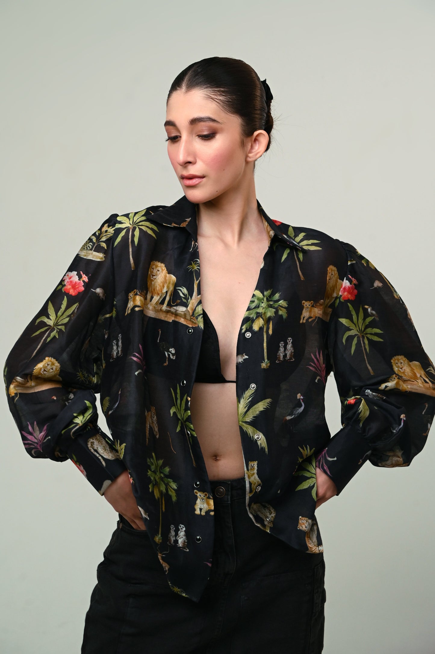 SAVANNA SHADOW SHIRT - 66Aura