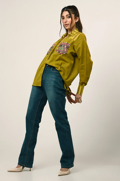 LIME LASS SHIRT - 66Aura
