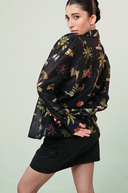 SAVANNA SHADOW SHIRT - 66Aura