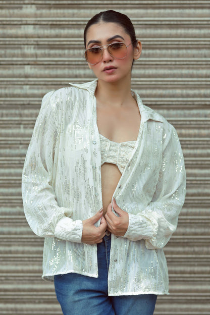 Black Drama Queen shirt by 66aura featuring bold white text and a relaxed fit, displayed on a hanger.