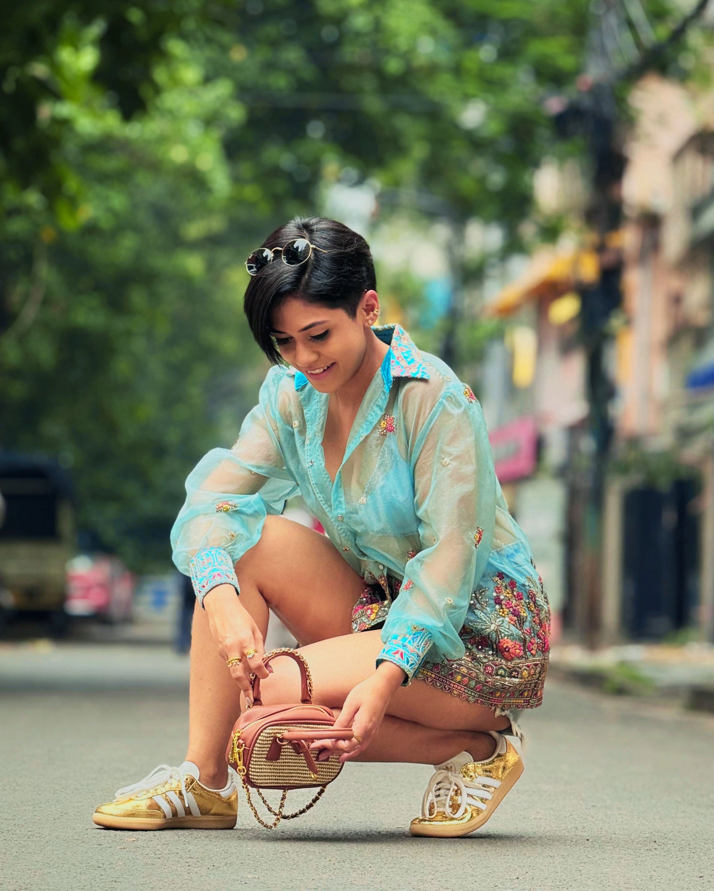 COASTAL CARNIVAL OVERSIZED SHIRT