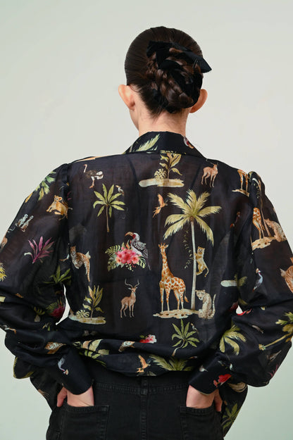 SAVANNA SHADOW SHIRT - 66Aura