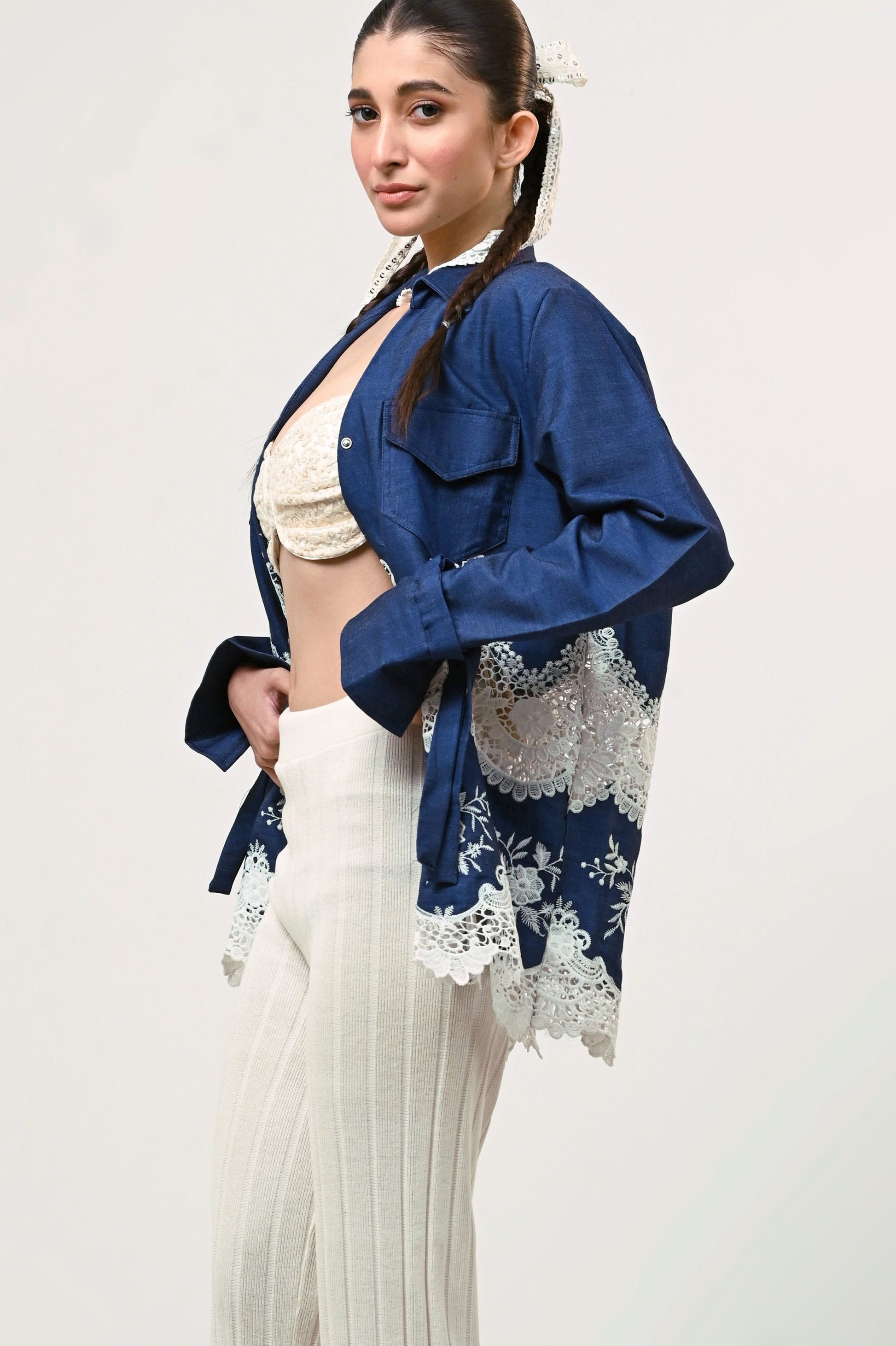 DENIM DARLING SHIRT - 66Aura