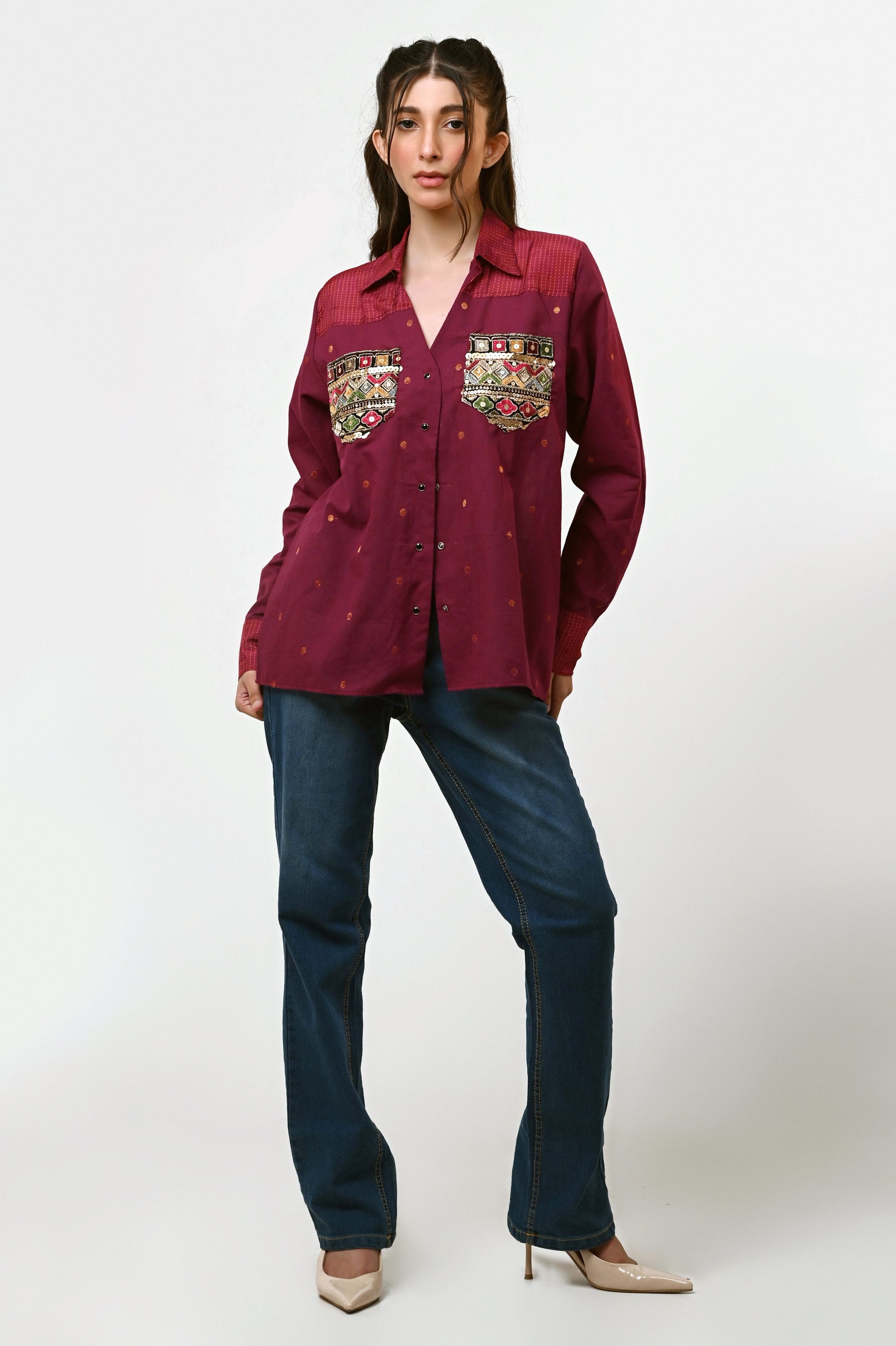 CODE CHERRY SHIRT - 66Aura