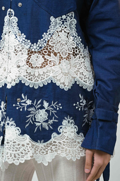 DENIM DARLING SHIRT - 66Aura