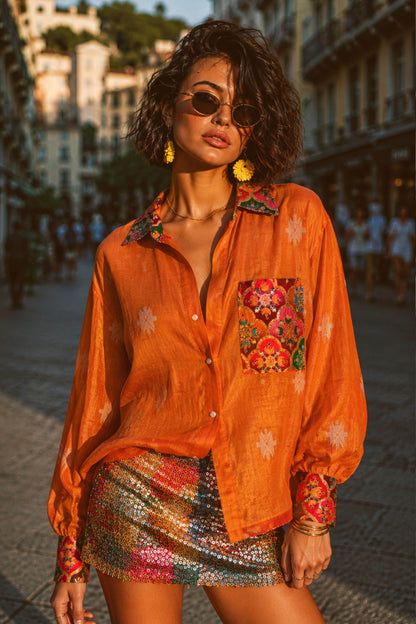 MEET CUTE OVERSIZED SHIRT