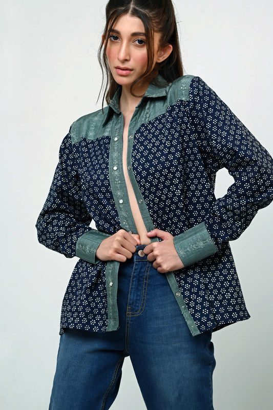 BLUEBERRY BAE SHIRT - 66Aura