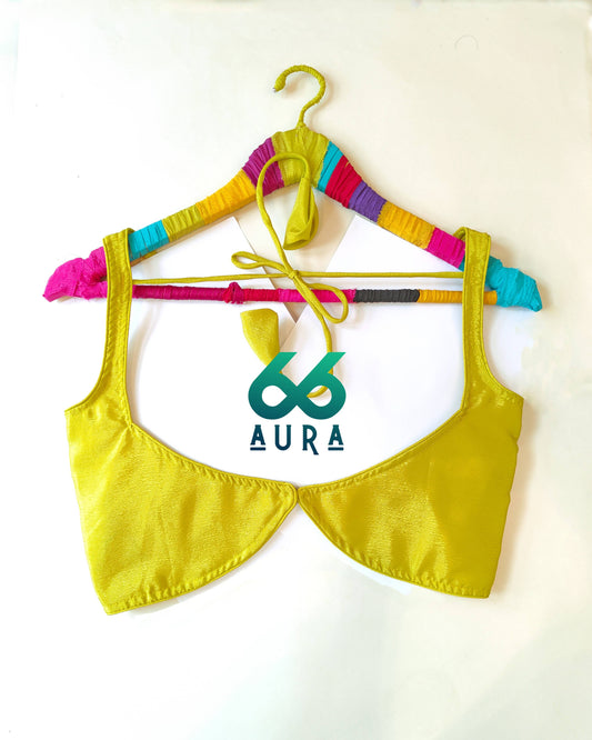 NEON AURA SLEEVELESS BLOUSE