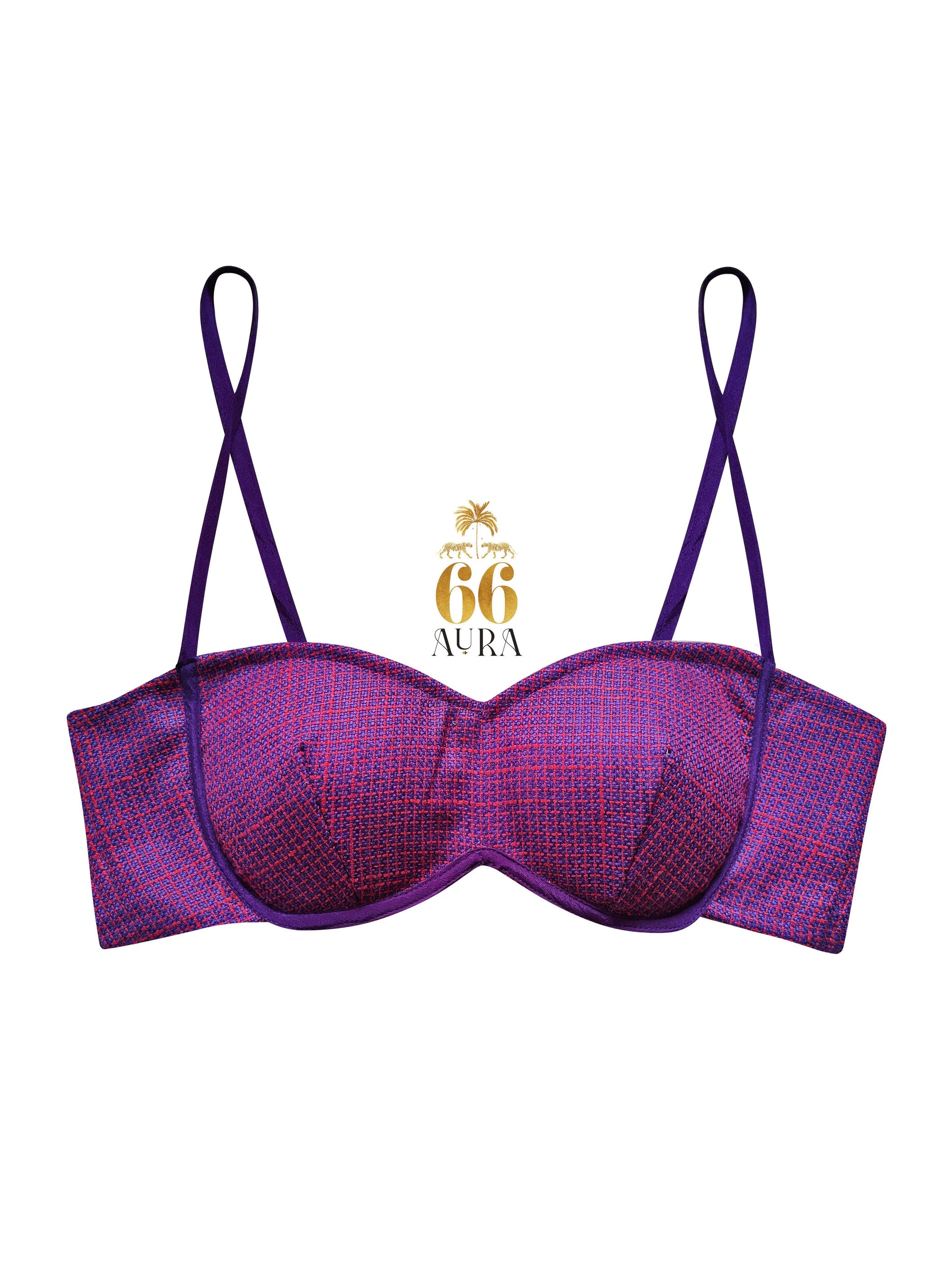 66aura Breezy Bureau bralette featuring soft fabric, delicate straps, and a relaxed fit, perfect for comfortable everyday wear.