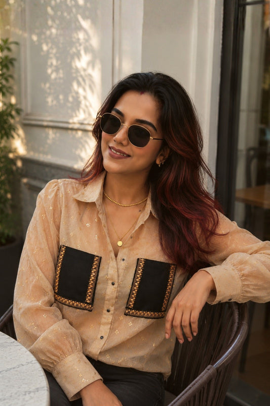 HERITAGE HALO OVERSIZED SHIRT