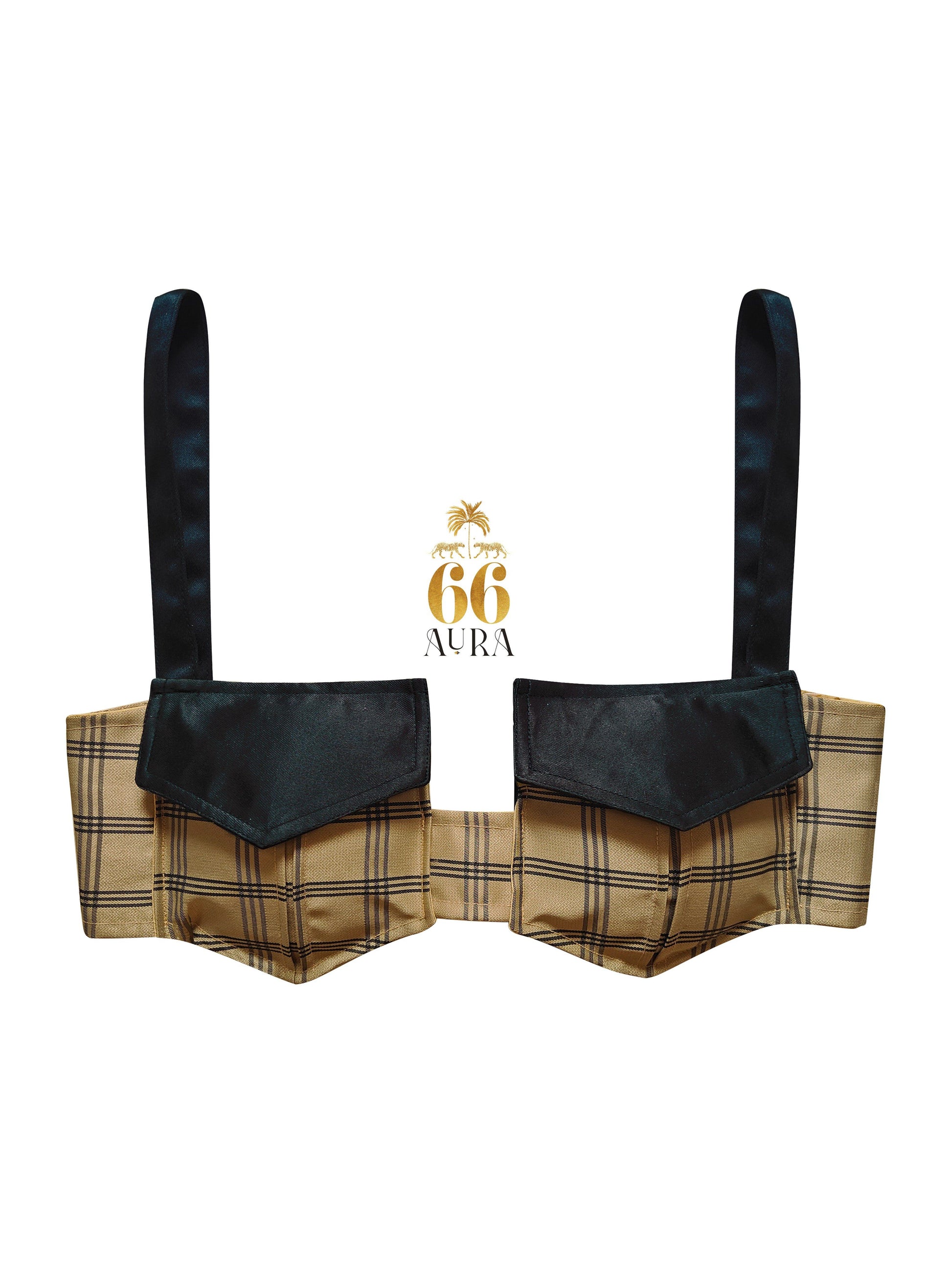 66aura Coffee Break Bralette featuring soft fabric, delicate lace details, and adjustable straps for comfortable wear.