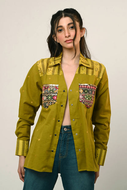 LIME LASS SHIRT - 66Aura
