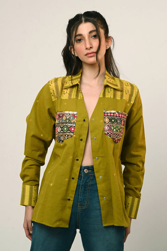 LIME LASS SHIRT - 66Aura