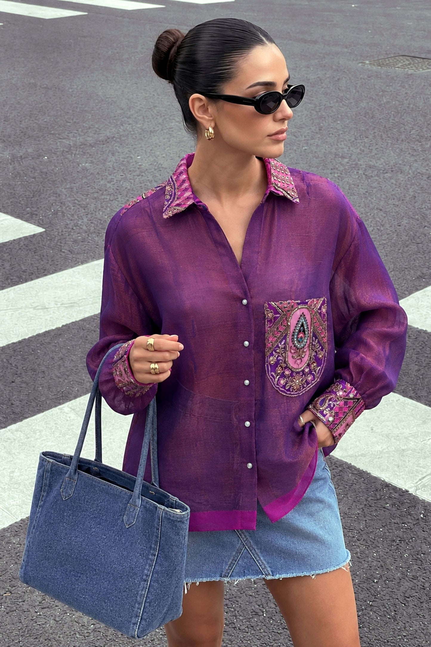 GOSSIP GIRL OVERSIZED SHIRT