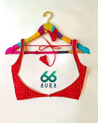 RUBY AURA SLEEVELESS BLOUSE