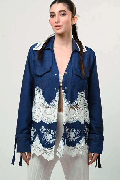 DENIM DARLING SHIRT - 66Aura