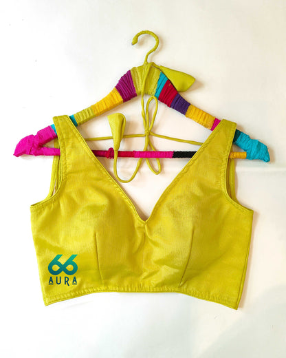 NEON AURA SLEEVELESS BLOUSE