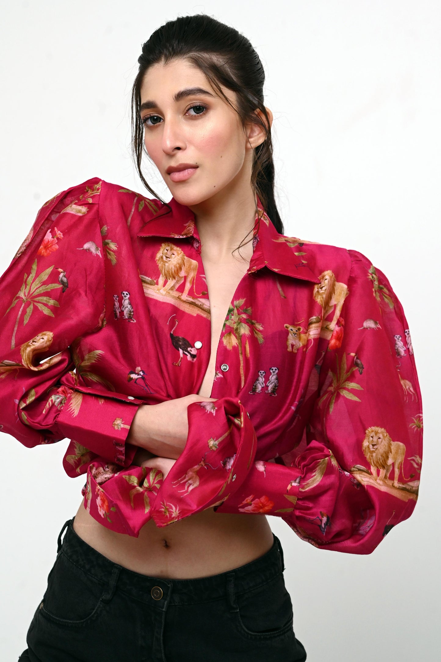 GRAFFITI GLOW SHIRT - 66Aura