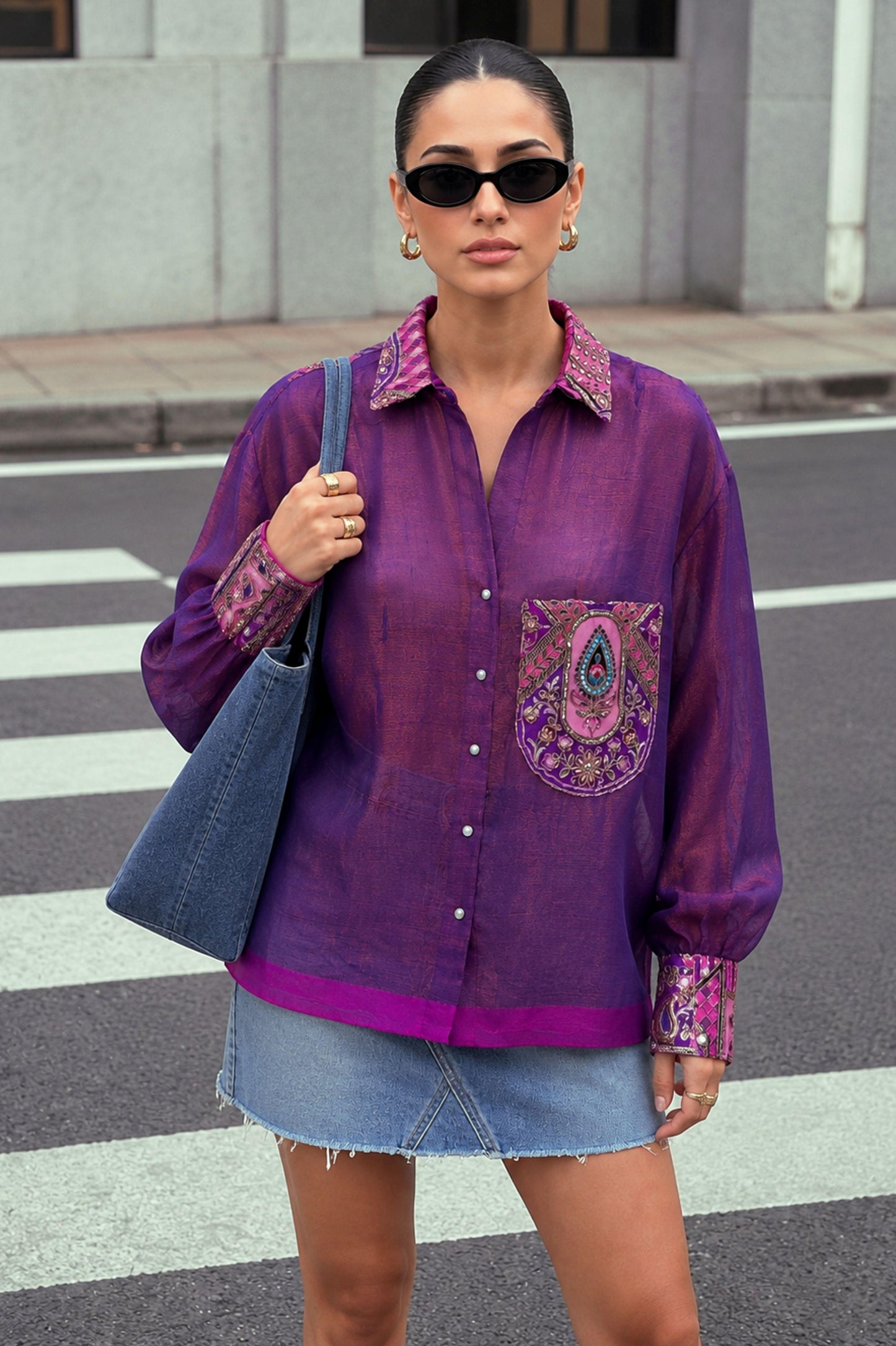 GOSSIP GIRL OVERSIZED SHIRT