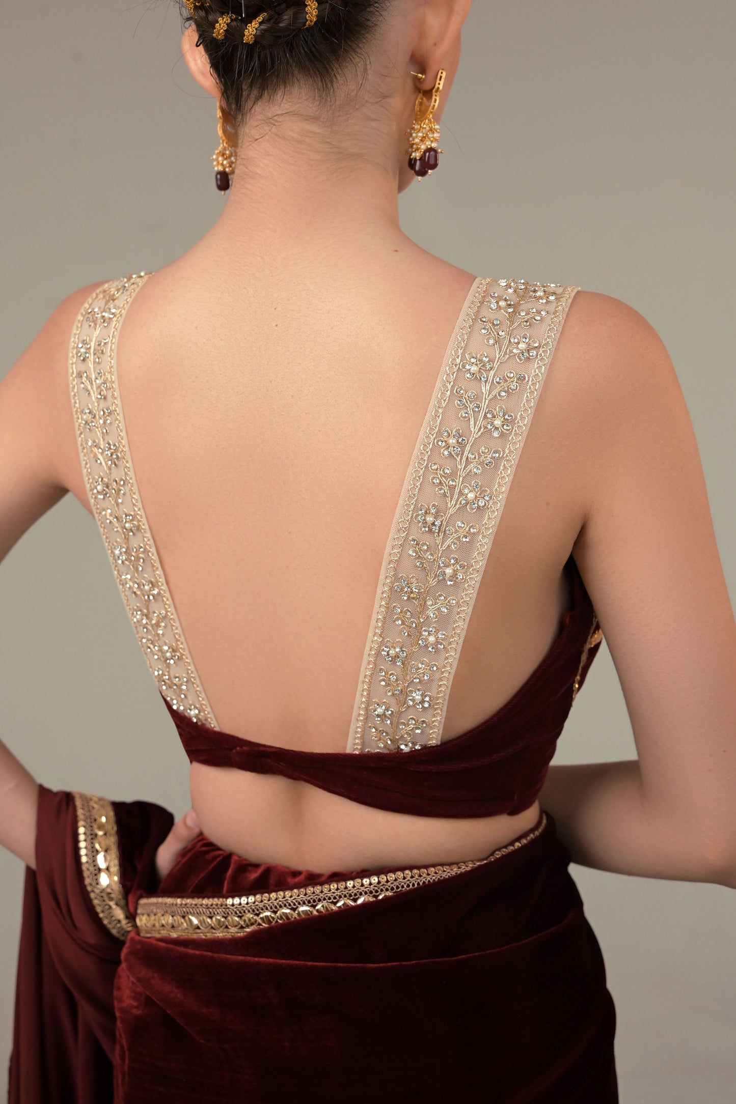 MULBERRY MIST BLOUSE - 66Aura