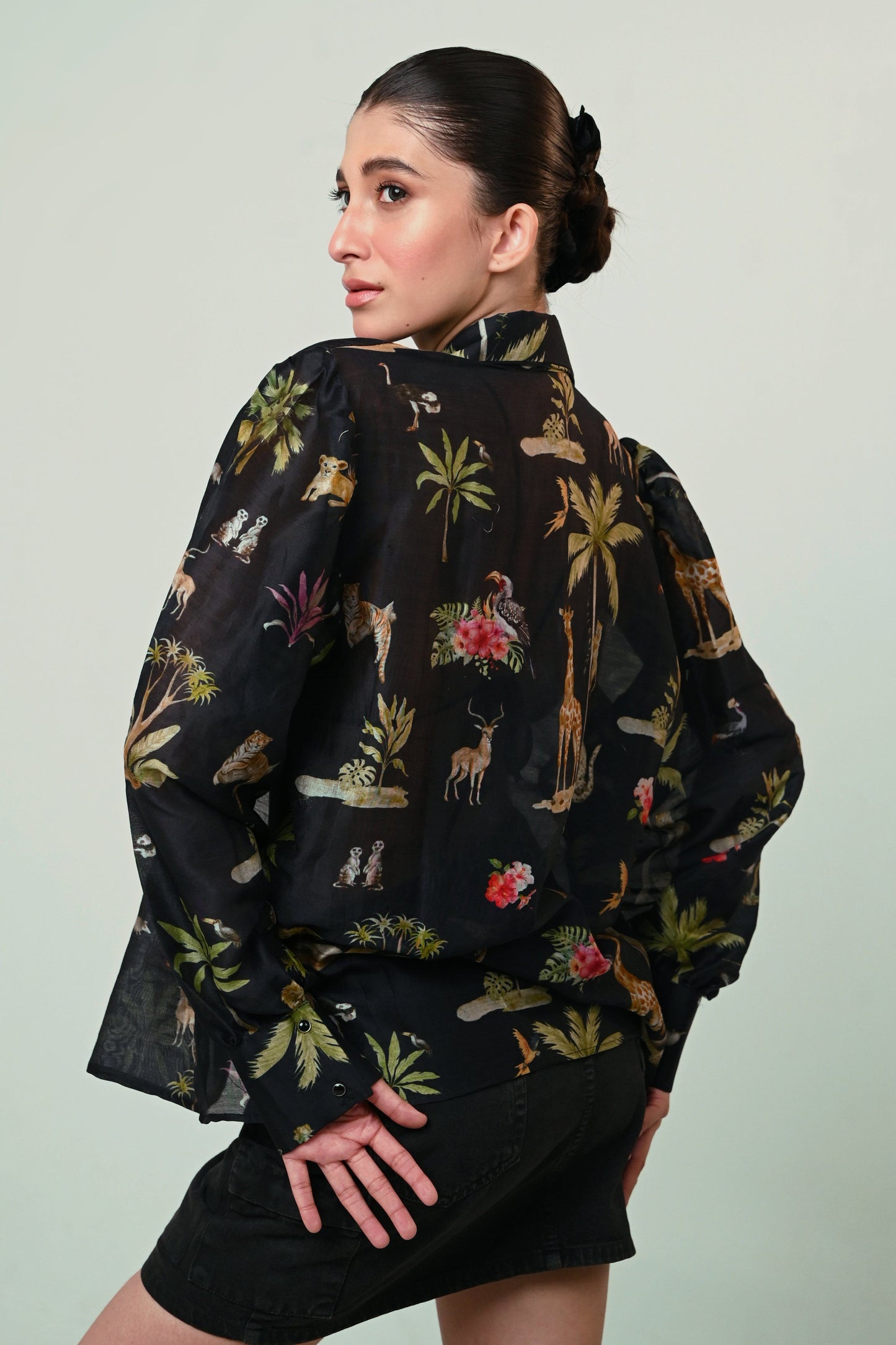 SAVANNA SHADOW SHIRT - 66Aura