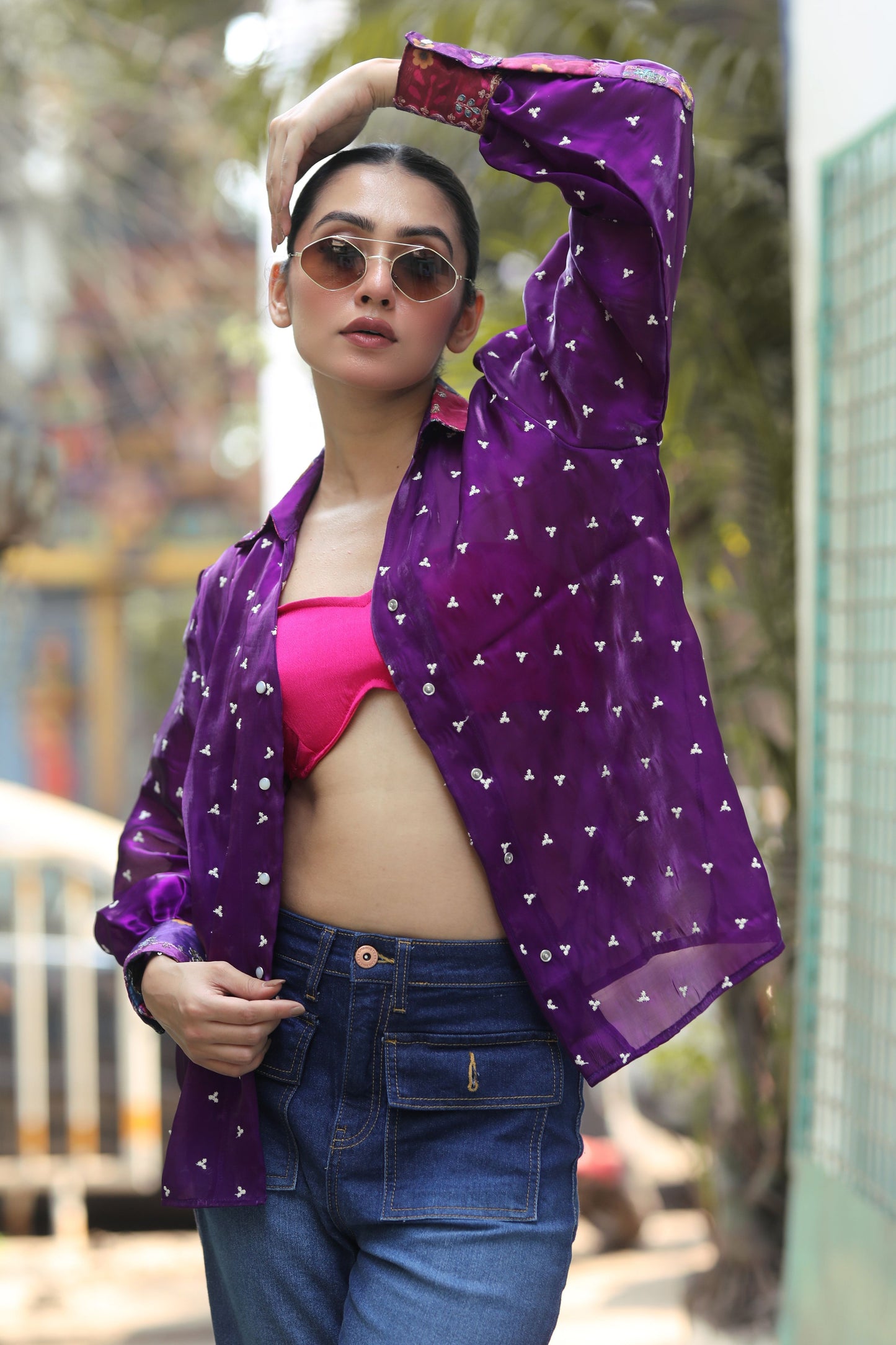 Offbeat OG shirt by 66aura featuring a stylish casual design with a comfortable fit and unique graphic print.