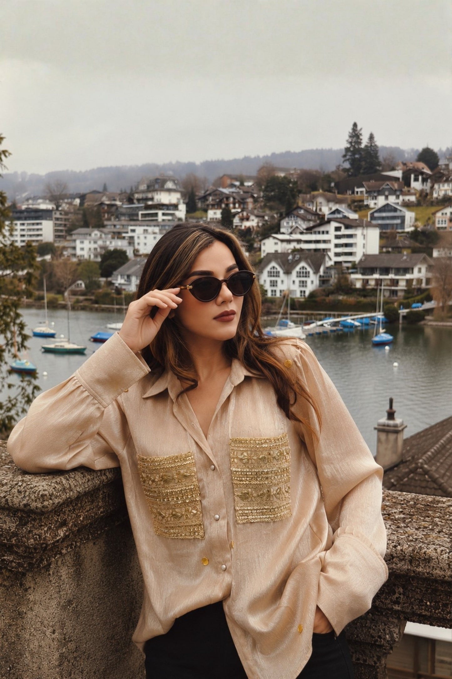 DESERT DRIFT OVERSIZED SHIRT