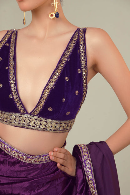 BERRY BLINK BLOUSE - 66Aura