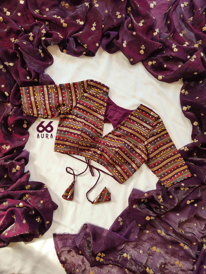 CELEBRATION AURA SAREE WITH GRAND AURA BLOUSE