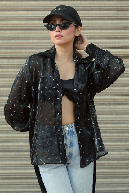 Main character shirt by 66aura featuring a bold graphic design on a casual cotton fabric, ideal for everyday wear.