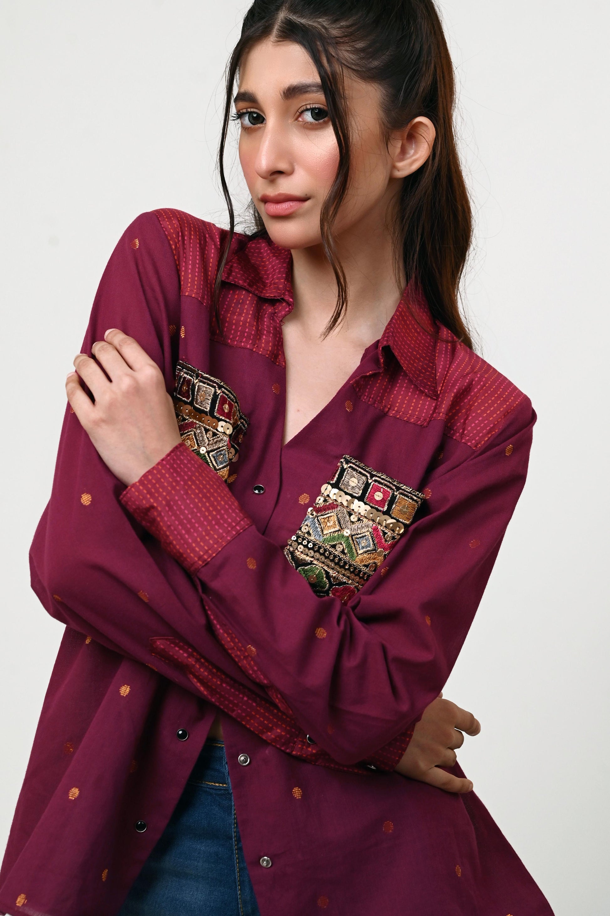 CODE CHERRY SHIRT - 66Aura