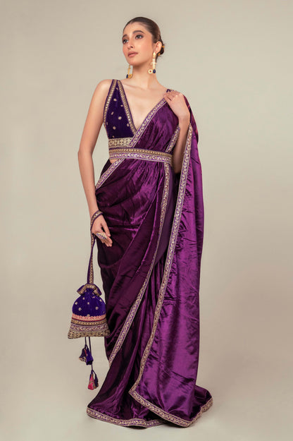 POP PALETTE SAREE - 66Aura