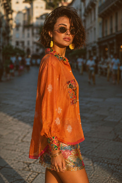MEET CUTE OVERSIZED SHIRT