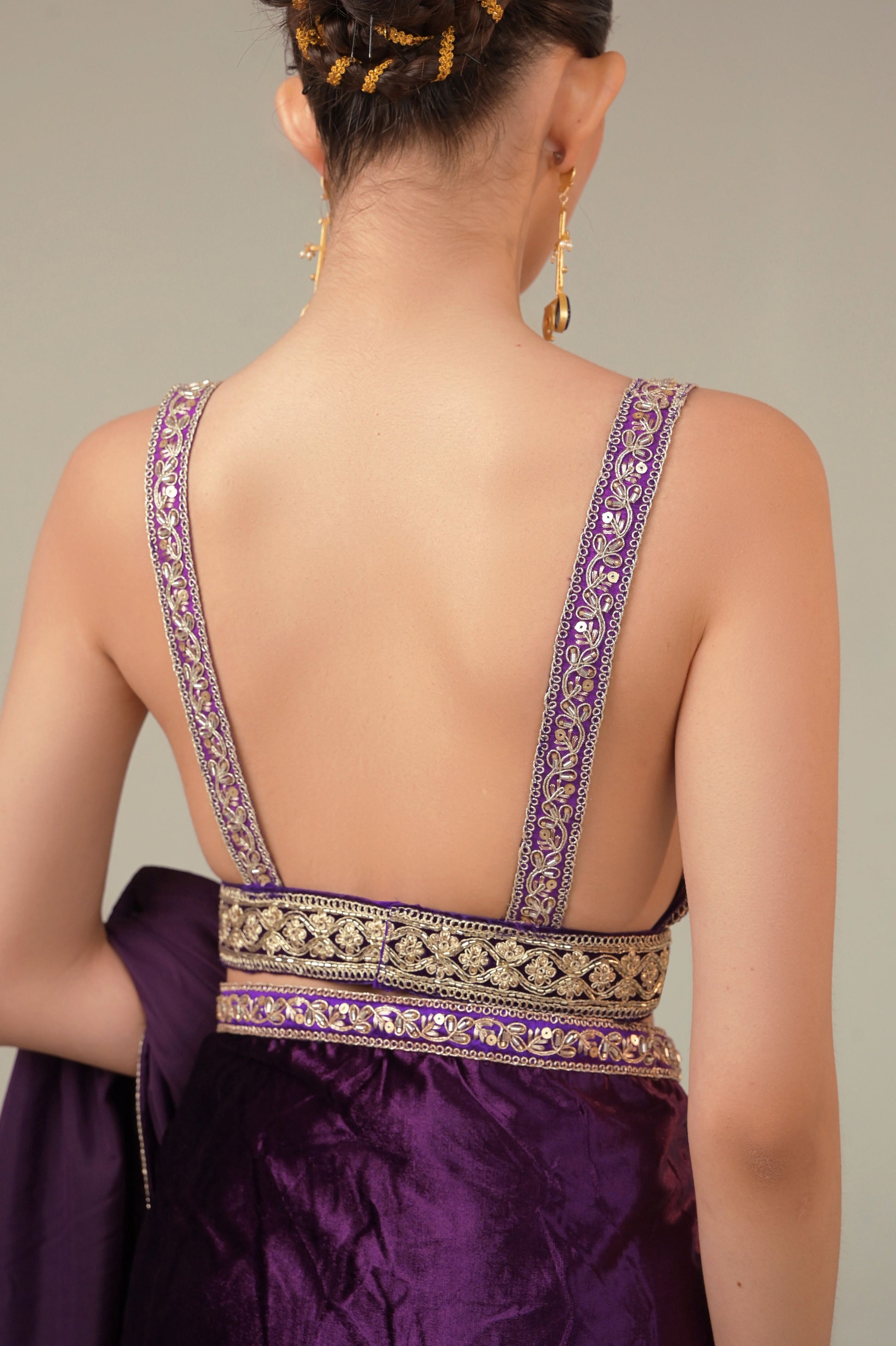 BERRY BLINK BLOUSE - 66Aura