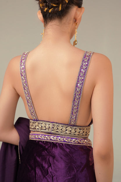 BERRY BLINK BLOUSE - 66Aura