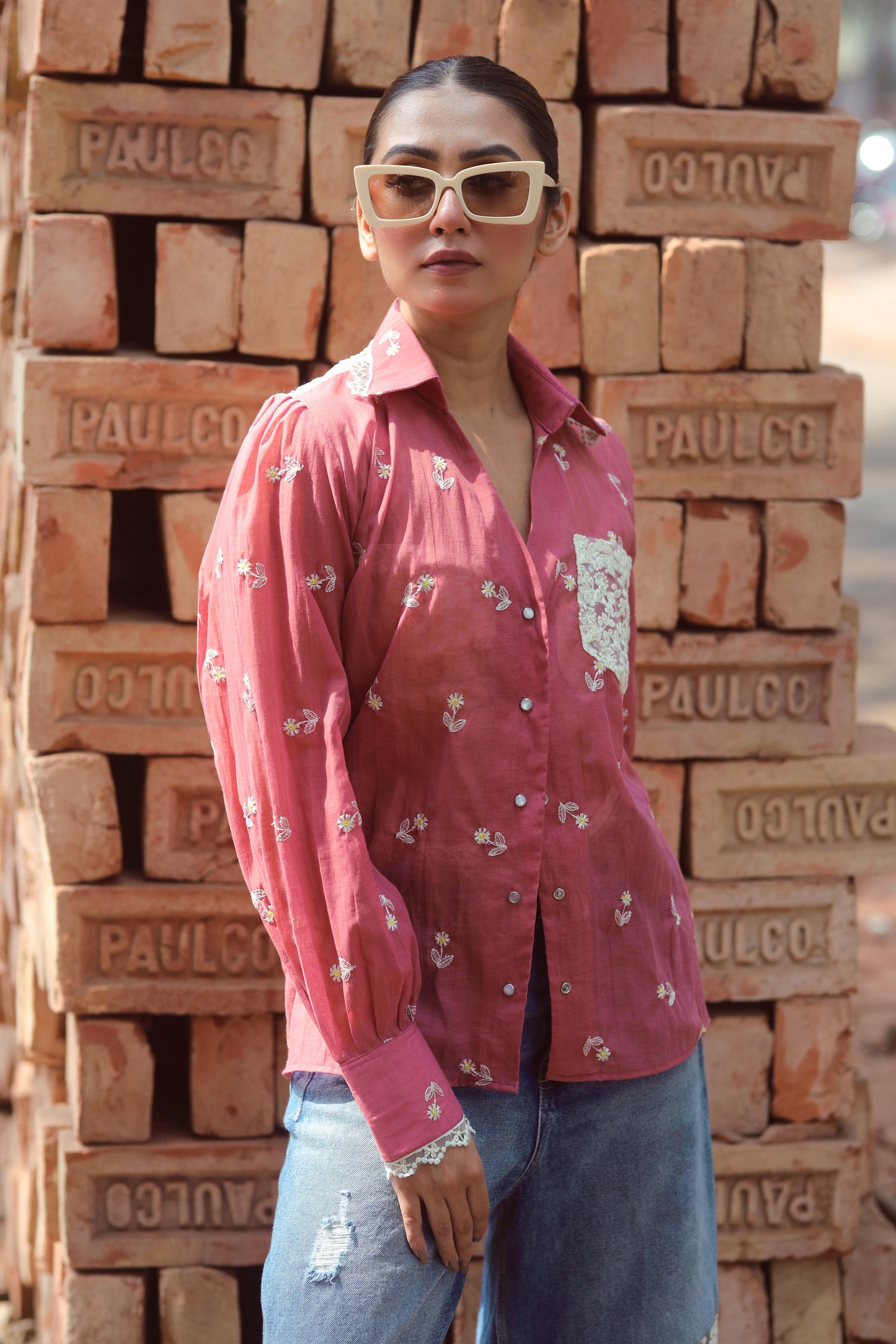 White cotton candy t-shirt from 66aura featuring a soft, comfortable fabric and a simple, stylish design.