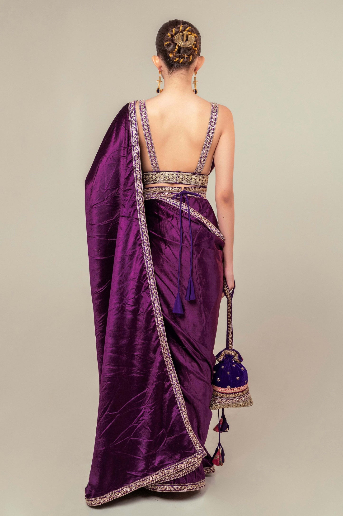 POP PALETTE SAREE - 66Aura