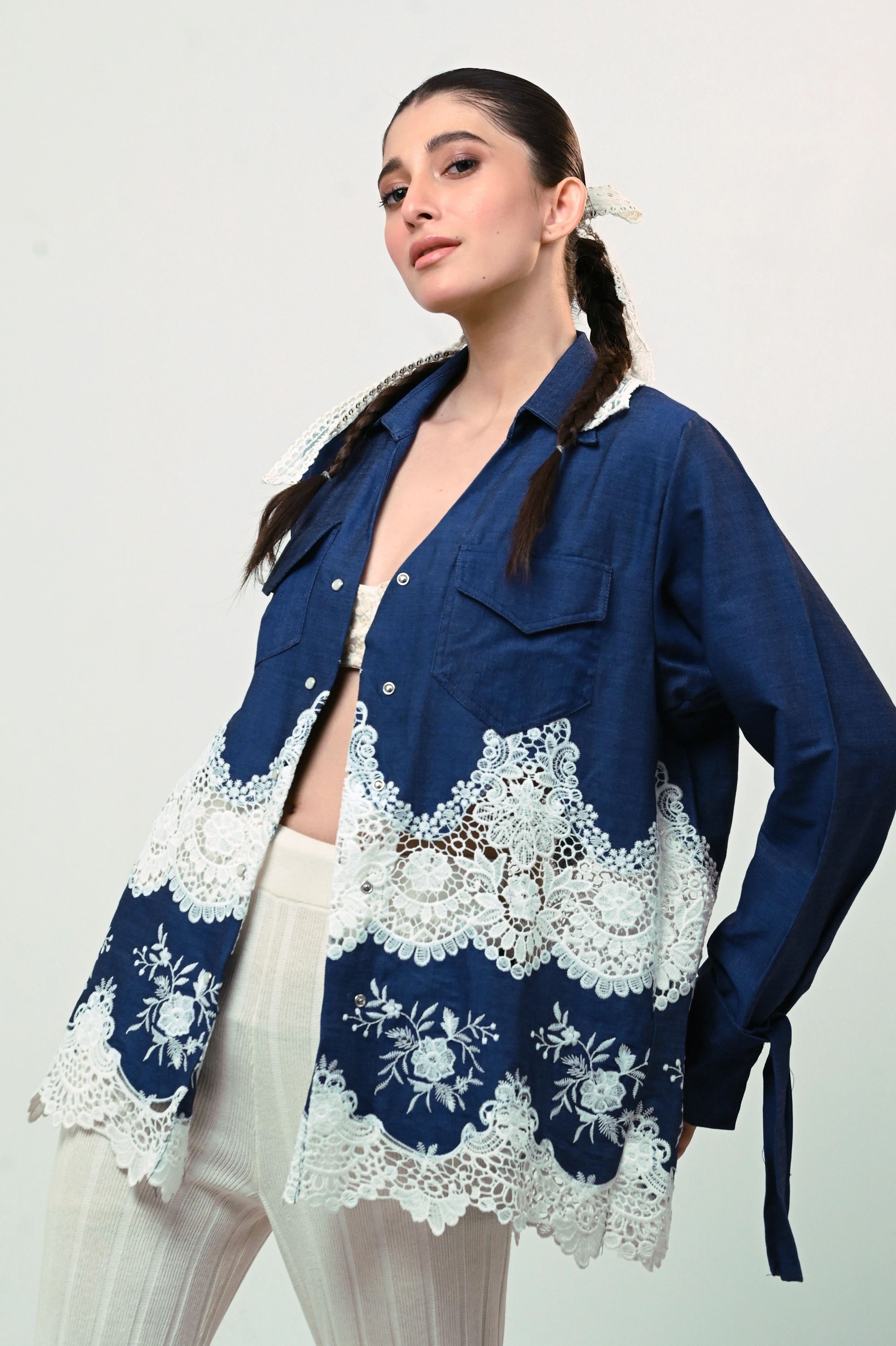 DENIM DARLING SHIRT - 66Aura