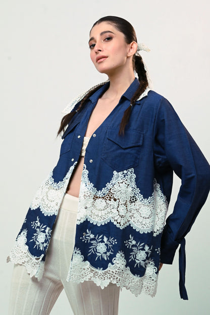 DENIM DARLING SHIRT - 66Aura
