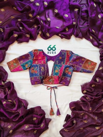 DREAM AURA SAREE WITH ORCHID AURA BLOUSE